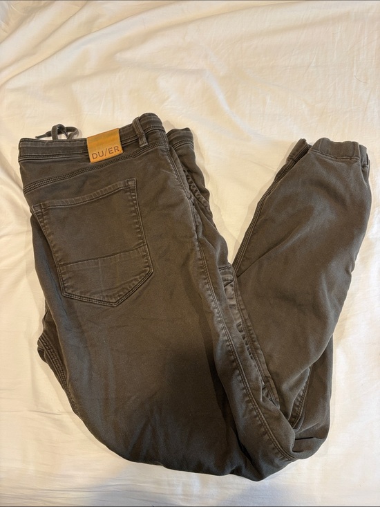 DU/ER Other - Duer men’s Olive Green N2X Slim fit Jeans 40x 29